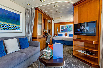 Suite Rooms on Cordelia Cruise Ship | Book Now